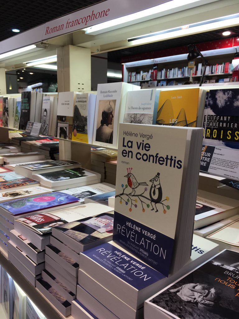 La Vie en confettis en librairie